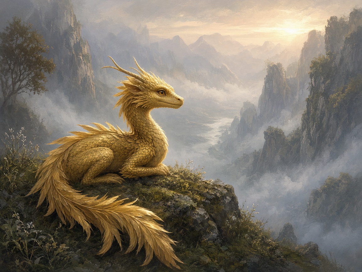 Fan concept of a gold feathertail